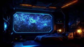 Relaxing Space in a Real Spaceship | White Noise of the Universe, Lost in Space Ambience