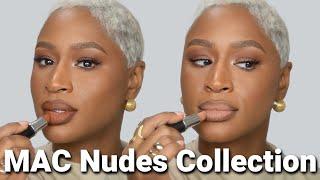 New! MAC Nudes Collection on Dark Skin | Ariell Ash