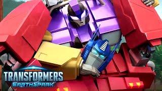 Optimus Prime VS Swindle | Transformers: EarthSpark | Animation | Transformers Official