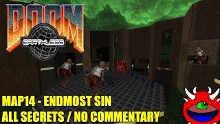 Doom 2: Earthless - MAP14 Endmost Sin - All Secrets No Commentary Gameplay