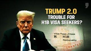 TRUMP RETURNS: Will H1B Visa Seekers Feel The Impact? | News9 Plus Decodes