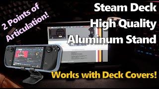 Steam Deck Quickie: Adjustable Aluminum Foldable Stand (Deck, Switch and more!)