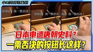 原來一票否決的按钮长这样？日本真的申遗了唐朝的史料？香蕉牛奶也能申遗？最长的一集联合国辟谣！丨【网络热门联合国视频鉴定】