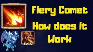 Fiery Comet | How it works | Lavanica | Skill 15 | Castle Clash