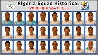 Algeria Squad Historical 2010 | Squad 2010 FIFA World Cup | gtbkaphansport