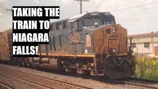 Our train trip to Niagara Falls!