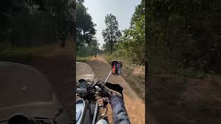 off roading by bike | jungle roads #weekendride #love #youtubeshorts #mountains #movlogs #travel