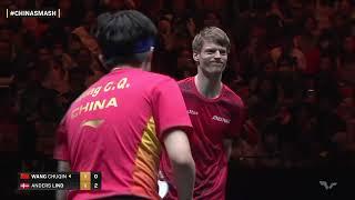 FULL MATCH | Wang Chuqin vs Anders Lind | MS R32 | #ChinaSmash 2024