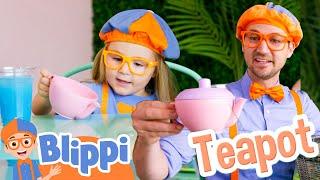 Mochas & Minis: Coffee and Tiny Tales!  | BLIPPI| Kids TV Shows | Cartoons For Kids