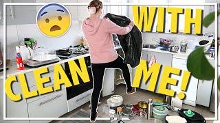 CLEAN WITH ME Vlog - Küche & Schminktisch ausmisten! *satisfying*