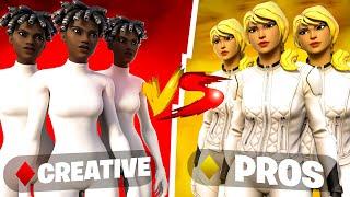 3 Pros Vs 3 Creative Warriors!