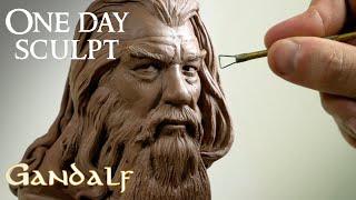 One Day Sculpt: Gandalf The Grey - Timelapse