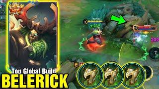 BELERICK EPIC COMEBACK!!! BELERICK BEST BUILD HIT '' HIT ME AND DIE '' - MLBB BELERICK GAMEPLAY