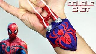 FUNCTIONAL Spider-Man Web-Shooter Double Shot That SHOOTS