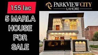 5 MARLA HOUSE FOR SALE || PLATINUM BLOCK || PARK VIEW CITY LAHORE 03094715579