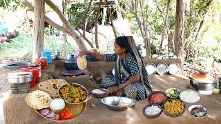 Healthy and Fresh Food In Village  | Cauliflower Dhokli Recipe | Traditional Village Lifestyle