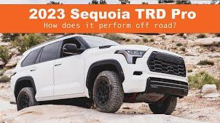 2023 Sequoia TRD Pro Overland and Off-Road