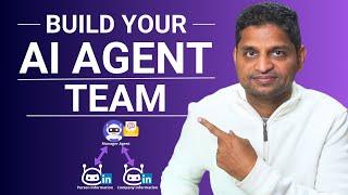 How to Build Your First AI Agent Team in 10 Minutes (No Code, Relevance AI)