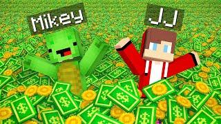 Mikey and JJ Have INFINITE MONEY in Minecraft! (Maizen)