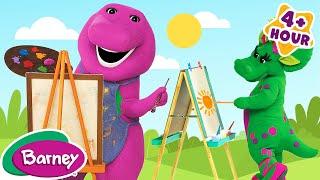Explore Nature and Creativity for Kids  NEW COMPILATION Barney the Dinosaur