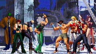 [KOF Mugen] Memorial | Hyper Agents vs Super Fatal Fury [ 4vs4 ]