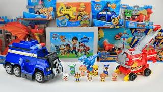 Paw Patrol Unboxing Collection Review | Marshallmighty movie bulldozer | Hero pup | Marshall ASMR