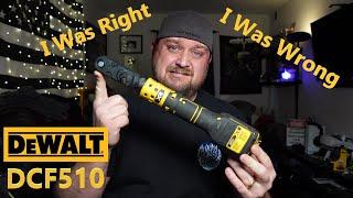 Final Thoughts On The DeWalt DCF510