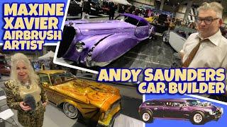 Andy Saunders & Maxine Xavier - Car Builder & Airbrush Art Masters! 