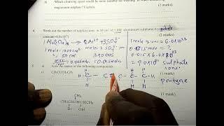 Organic chemistry  Q/A.2024 kcse prediction in chemistry#chemistry #exam #onlinesolution