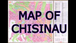 MAP OF CHISINAU