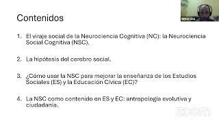 Aportes de la Neurociencia en la Enseñanza de los Estudios Sociales y la Educación Cívica"