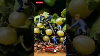 "The Secret World of Tiny Farmers | AI Art at Its Best" // #trending #shorts #youtube