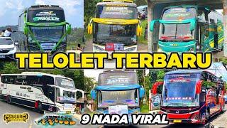 Kompilasi Macam Macam "TELOLET" Bus di Indonesia 9 Corong (Nada) Unik & Merdu