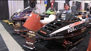 Vintage sleds at the Toronto Snowmobile Show!  ACSCC, PowerModz!