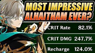 I Found This NEAR PERFECT Alhaitham in Genshin Impact | Xlice Reviews Viewer Builds