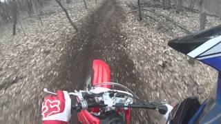 Honda CRF150R Woods Riding Part 1 of 6 GOPRO