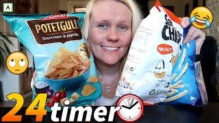 SPISER BARE POTETGULL/CHIPS I 24 TIMER!