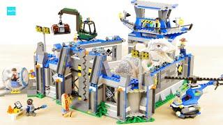 レゴ ジュラシックワールド インドミナス・レックスの脱走 75919 ／ LEGO Jurassic World Indominus Rex Breakout Speed Build & Review