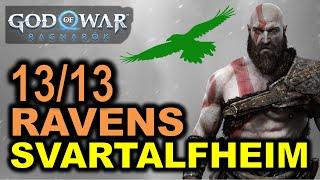 Svartalfheim: All Odin's Ravens Locations | God of War Ragnarok