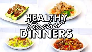 5 HEALTHY Dinner Ideas for Teachers