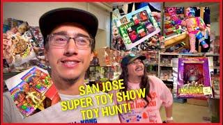 SAN JOSE TOY SHOW 2024 TOY HUNT! #vintagetoys #toyhunt