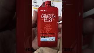 American Pride Blended Whiskey ||whiskylover  #shorts #youtubeshorts #americanpride