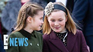 Princess Charlotte and Cousin Mia Tindall's Viral Sweet Moment | E! News