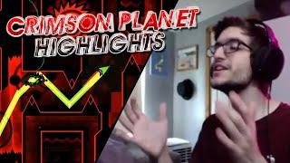 Crimson Planet Stream Highlights! | Geometry Dash