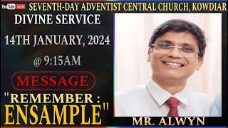 Seventh-day Adventist Central Church - Divine Service - Dec 14 , 2024