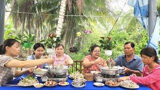 Đặc Sản Miền Tây với Món Bún Nước Lèo Heo Quay Ăn Hoài Không Ngán | TKQ & Family T 2067