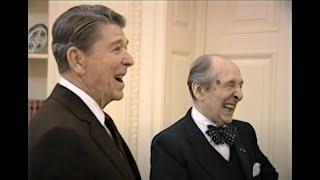 Vladimir Horowitz meets Ronald Reagan (20 March 1986)