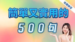 一定要会的英语 500句 | 移民旅游必备 | 日常生活短句 | 2小时练习 | 收藏有用 #EnglishShortSentences #英文发音 #睡前英词 #万用英文