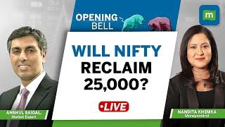 Live: Will Nifty Extend Gains And Reclaim 25,000? Banks In Focus| GST Meet Outcome| Opening Bell