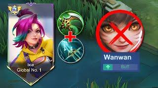 GOODBYE WANWAN META | THIS NEW IXIA BUILD IS SO BROKEN (brutal damage) - MLBB